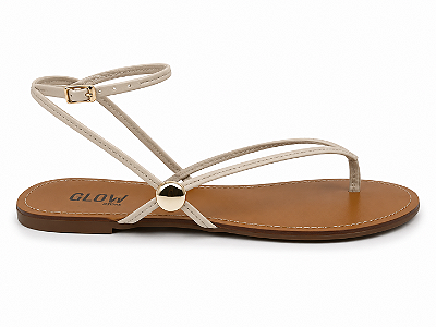 Rasteira Feminina Roberta – Off White