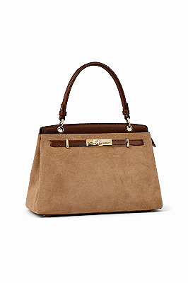 Bolsa Feminina Firenze – Café com Leite