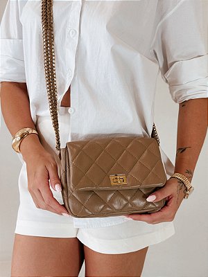 Bolsa Feminina Elisa – Taupe