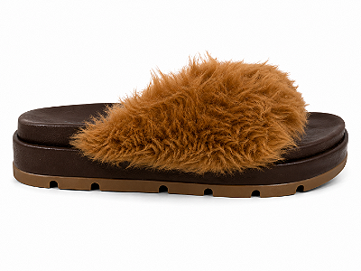 Chinelo Birken Feminino Flora – Café com Caramelo