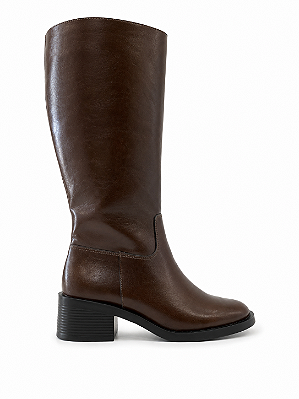 Bota Feminina Débora – Café Cano Alto | Glow Store