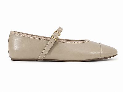 Sapatilha Feminina Bella Baunilha com Fivela | Glow Store