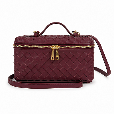 Bolsa Feminina Vanety - Marsala com Alça Removível | Glow Store