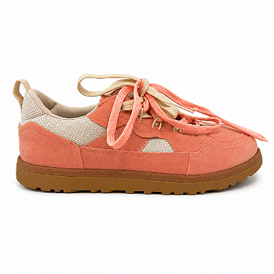 Tênis Feminino Suki - Coral com Cadarço Duplo | Glow Store