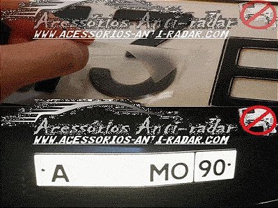 07 Adesivos Anti-radar Photoblocker Anti-multas