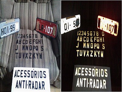 14 Adesivos Anti-radar Photoblocker Anti-multas