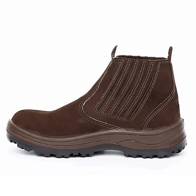 Bota Flexfort Nobuck Marrom Bidensidade