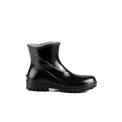 Bota PVC Bracol Acqua Flex Preta Cano Curto