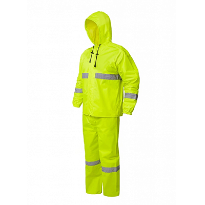 Conjunto Impermeável Vértice 3020 Amarelo Limão