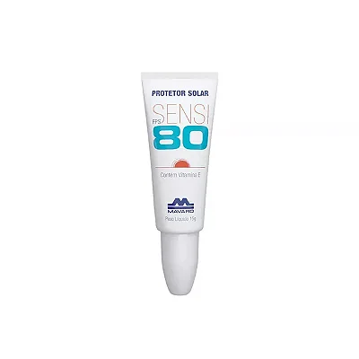 Protetor Solar Sensi FPS 80 15g Mavaro