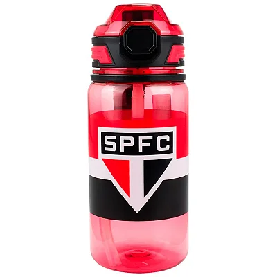 Garrafa Esportiva Plástico São Paulo