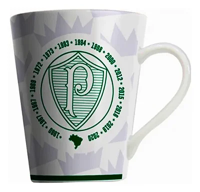 Caneca de Porcelana Palmeiras
