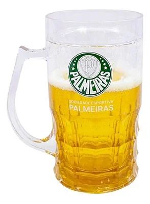 Caneca de Cerveja Acrílico Palmeiras