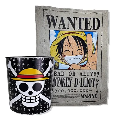 Balde com Manta One Piece