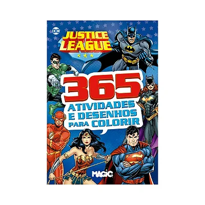 Livro com 365 Atividades e Desenhos para Colorir
