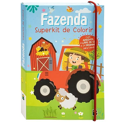 Superkit de Colorir Fazenda