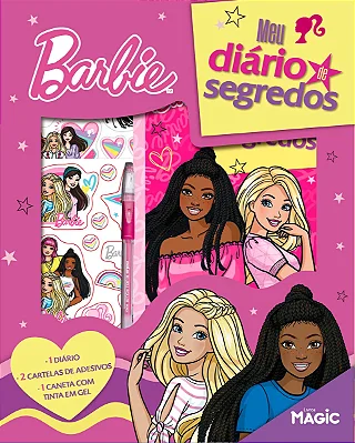 Kit Meu Diário de Segredos Barbie