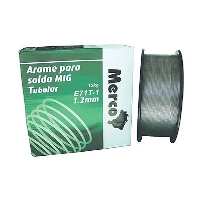 Arame De Solda Mig 1,2mm Tubular 15kg - Mercosul