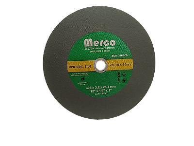 Disco De Corte Aço 12" (3,0mm) - Mercosul