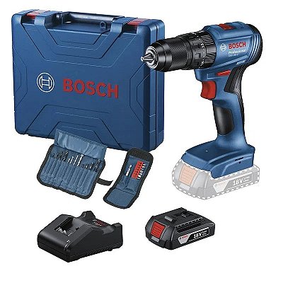 Furadeira Parafusadeira Impacto 18v GSB 185-LI - Bosch