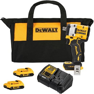Chave De Impacto 1/2" Dcf922d2-Br 20v Completa - Dewalt