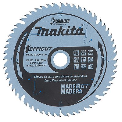 Lamina De Serra Tct 165mm X 20mm X 42t B-56926 - Makita
