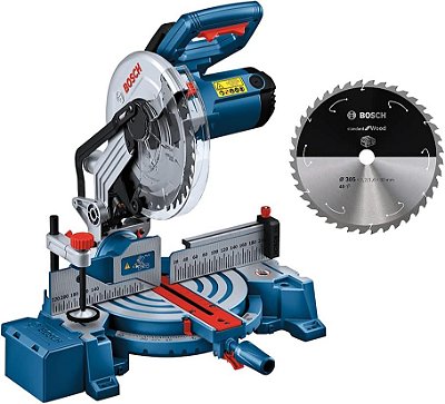 Serra De Esquadria Bosch Gcm 254 220v Com 1 Disco Para Madeira 40d - Bosch