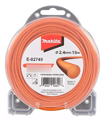 Bobina De Fio De Nylon 2.4mmx15m E-02749 - Makita