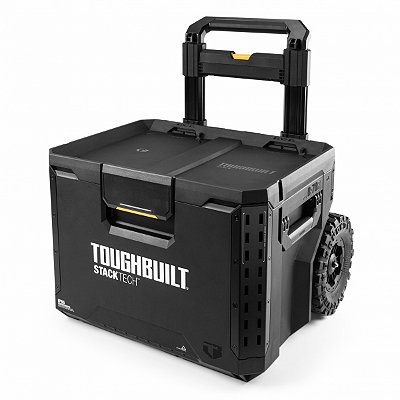 Caixa Organizadora De Ferramentas Com Rodas Empilhavel Stacktech Tb-B1-B-70r - Toughbuilt