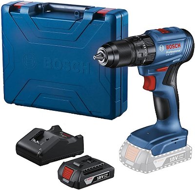 Parafusadeira/Furadeira Imp. 18v Gsb185li + Maleta + 1bat - Bosch