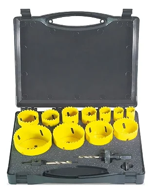 Kit Serra Copo Bimetalica 19 A 76mm 14pcs -  Rocast