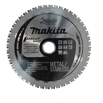 Lamina De Serra Tct 150mm 48t Para Metal B-69412 - Makita