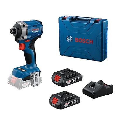 Parafusadeira De Impacto Gdr 18v-215 + 2bat + Maleta - Bosch