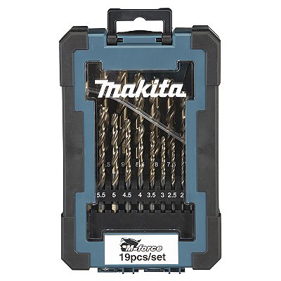 Kit De Brocas Hss M-Force 19 Pecas D-67583 - Makita