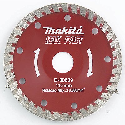 Disco De Corte Côncavo 110mm D-30639 - Makita