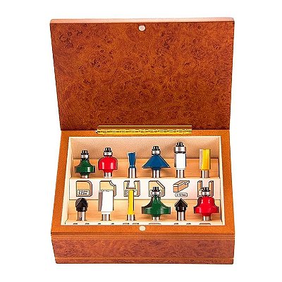 Conjunto De Fresas 6mm 12pc A-87921 - Makita