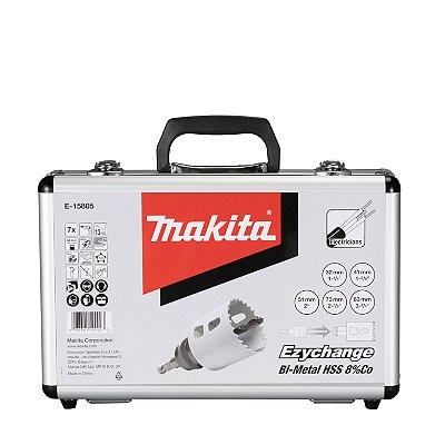 Kit De Serra Copo Ezychange 7 Pecas E-15805 - Makita