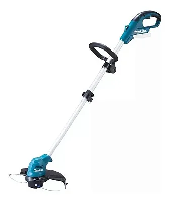 Aparador de grama Ur100d + Bat 1.5ah com carregador Makita cor azul turquesa