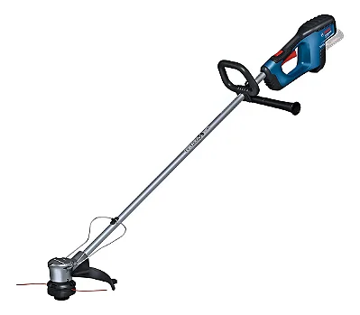 Aparador De Grama Bosch Grt -33 Sem Baterias E Carregador Cor Azul