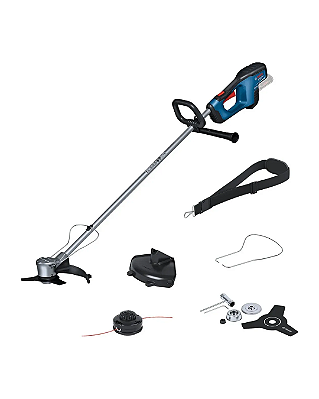 Roçadeira Gfr 18v-23 Sem Bateria E Carregador Bosch 18v Azul