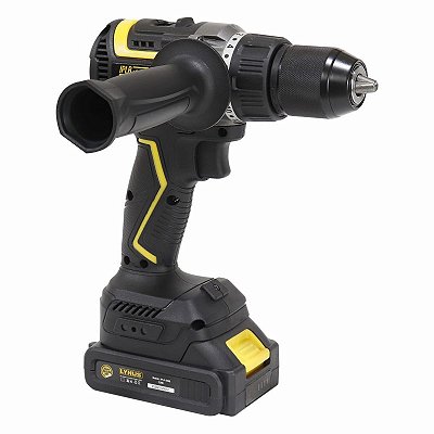 Parafusadeira / Furadeira Impacto Lynus Plbi-2090 Preto 20v 50/60