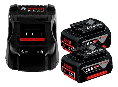Kit 2 Baterias 18v 4,0 Ah Carregador Gal 1880 Cv 220v Bosch