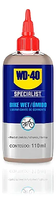 Lubrificante Wd-40 Bike Wet Pedal Úmido 110ml