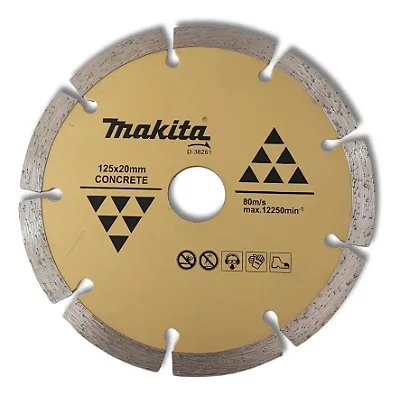 Disco Diamantado Para Concreto 125mm Makita Segmentado