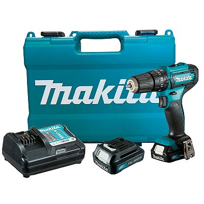 Parafusadeira Furadeira De Impacto Hp333 Makita 2 Baterias