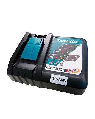 Soprador Termico A Bateria 5ah Dhg180zk Makita Cor Azul 18v