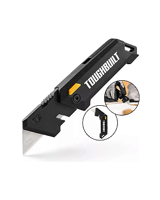 Faca Curva Dobrável Canivete Toughbuilt Tb-h4-12-c Preto