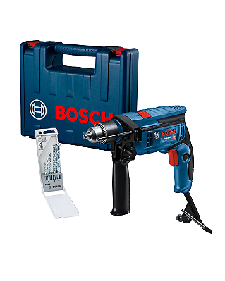 Furadeira Impacto 1/2 Pol 750w Gsb13re Com Maleta 127V