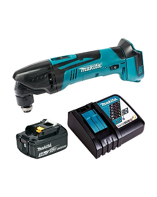 Multicortadora Dtm50z + Carregador E Bateria Makita