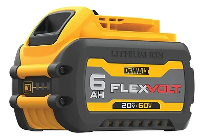 Bateria Li-ion Flexvolt Max 20/60v 6,0ah Dcb606 Dewalt